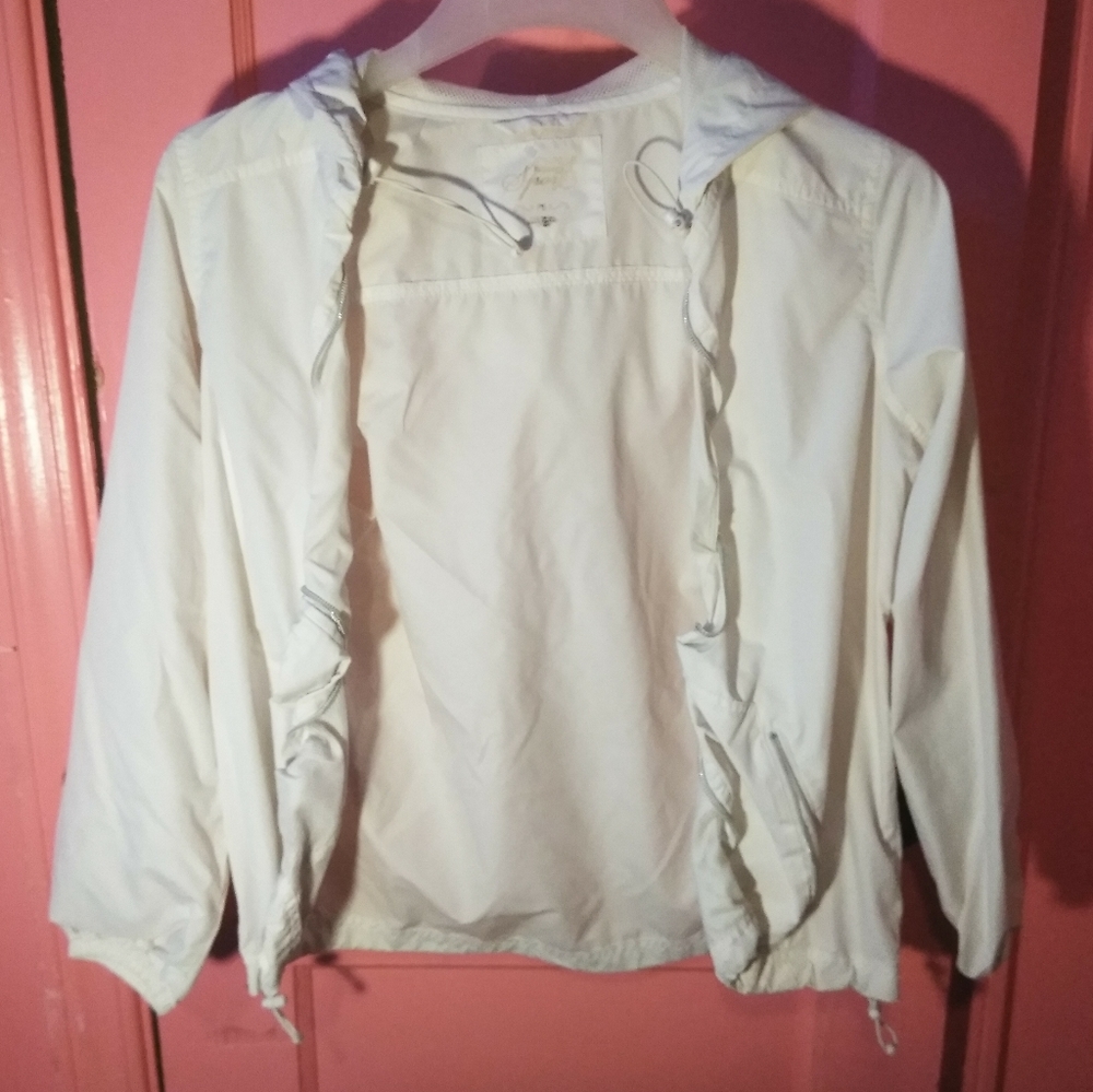 White Drawstring Jacket